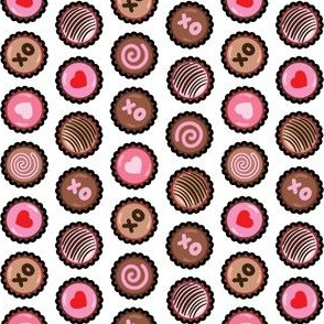 valentine chocolates halfdrop