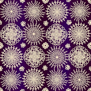 Not-Your-Granny’s Doilies - Plum