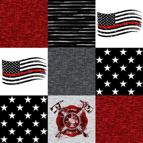 Fire Department Patchwork 