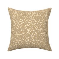 Little sparkly stars romantic boho night basic sky design nursery neutral ochre mustard yellow