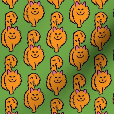 Cats_ Orange - Fabulously Floofy - GREEN
