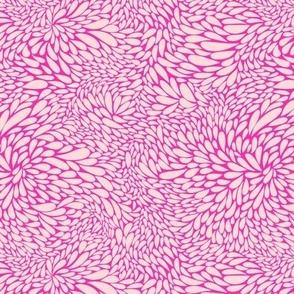 Bubblegum pink abstract 