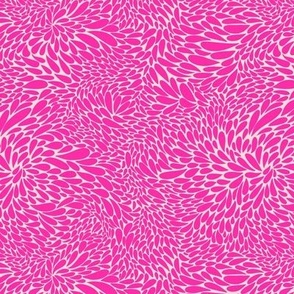 Bubblegum pink abstract invert