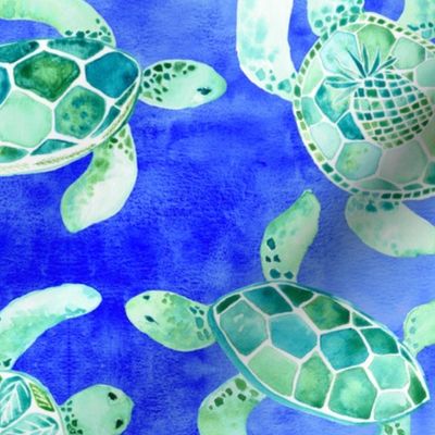 Green Sea Turtle - Hidden Honu Large Scale