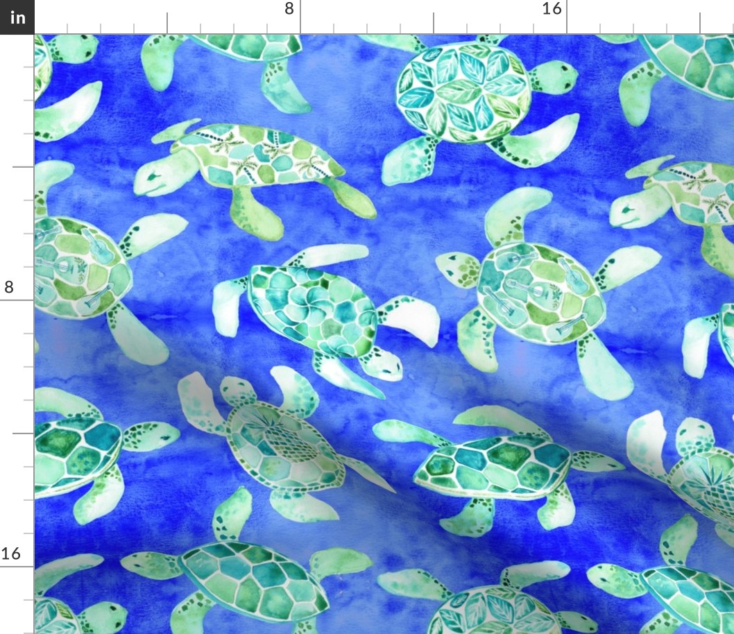 Green Sea Turtle - Hidden Honu Large Scale