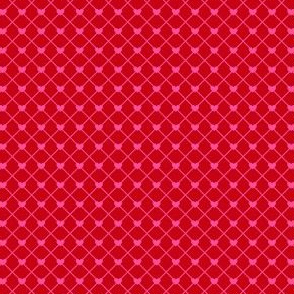Simply Love • Red/Pink Lattice Heart