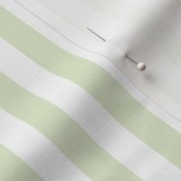 Lime Zest Awning Stripe Pattern Vertical in White