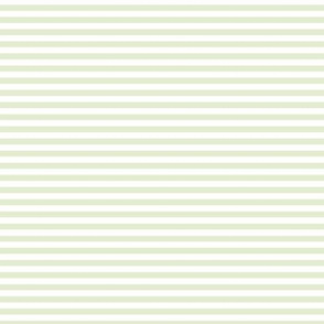 Small Lime Zest Bengal Stripe Pattern Horizontal in White