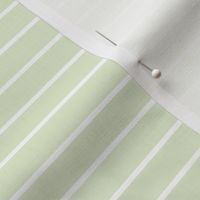 Lime Zest Pin Stripe Pattern Horizontal in White