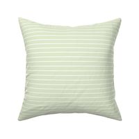 Lime Zest Pin Stripe Pattern Horizontal in White