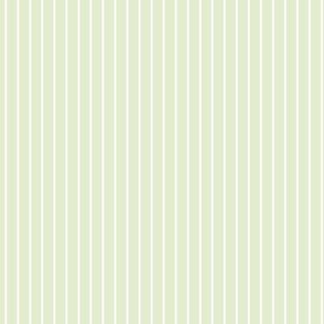 Small Lime Zest Pin Stripe Pattern Vertical in White