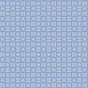 two-tone geometric pattern 11 in  slate blues