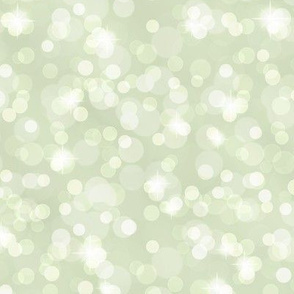 Sparkly Bokeh Pattern - Lime Zest Color