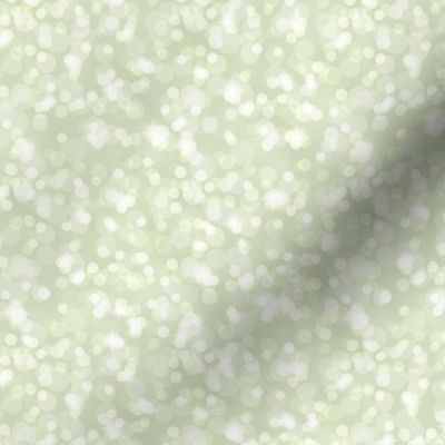 Small Sparkly Bokeh Pattern - Lime Zest Color