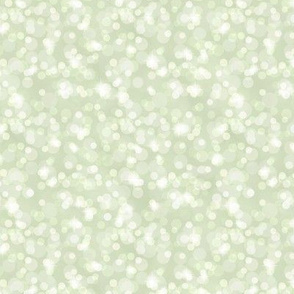 Small Sparkly Bokeh Pattern - Lime Zest Color