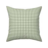 Grid Pattern - Lime Zest and Black