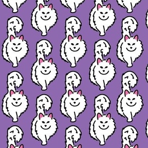 Cats_ White - Fabulously Floofy - PURPLE