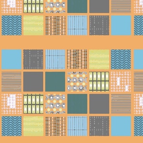 Magnus Orange Quilt