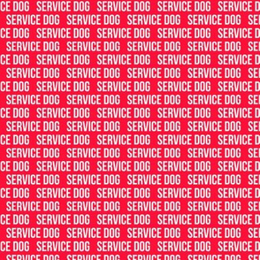 (micro scale) Service Dog  C21