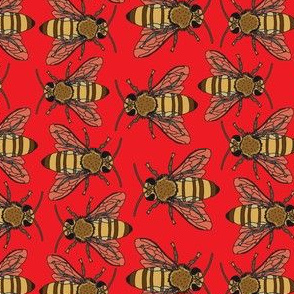 red bees