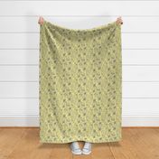 Dotted gypsy yellow/grey