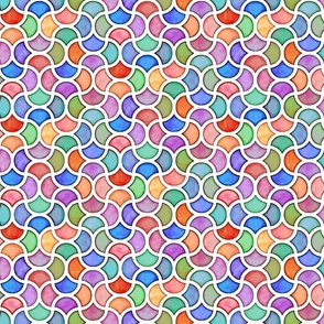 Maroccan Tiles - jewel colors