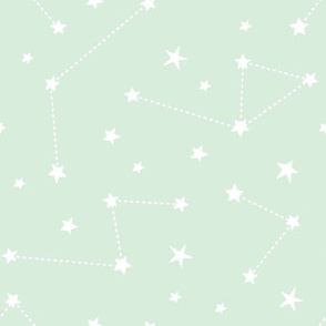 Magic Universe shooting stars and wishful eye moon sparkle and  constellation blue Wrapping Paper