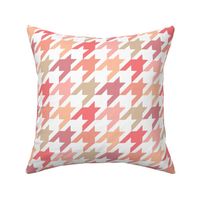 Large Scale Peach Fuzz Houndstooth