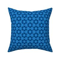 Blue abstract geometric neutral design 12