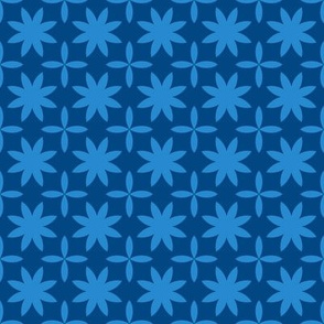 Blue abstract geometric neutral design 8