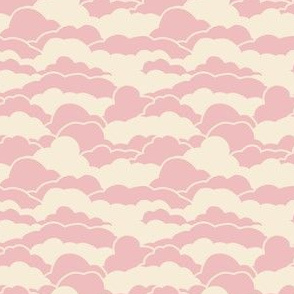 Baby Pink Clouds | Rose Pink