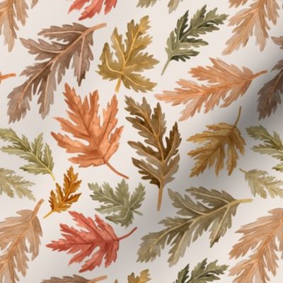 Autumn Leaves Foliage / Pearl