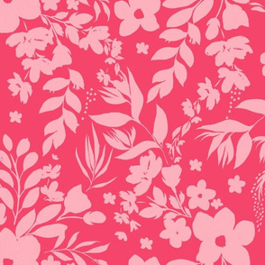 Tropical silhouette Pink