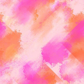 Splash,watercolour,pink,peach abstract pattern 