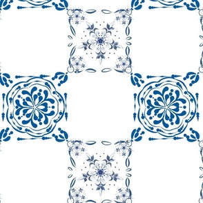 Blue willow,blue china,tiles,floral pattern 