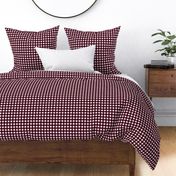 Wine Gingham Large