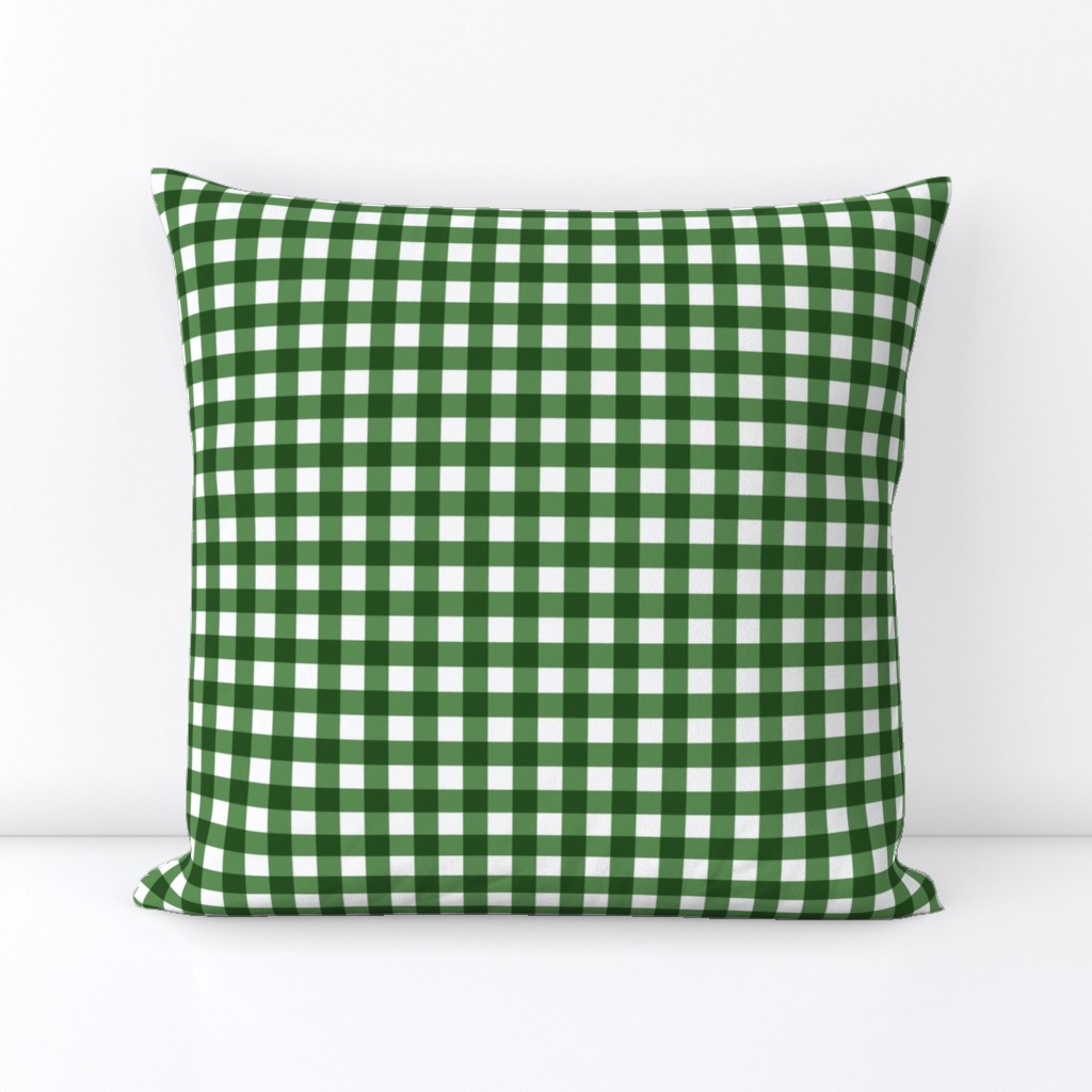 Kelly Green Gingham Large