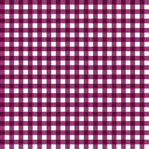 Berry Gingham Small
