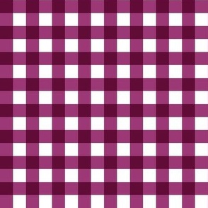 Berry Gingham Large