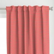 Coral Gingham Small