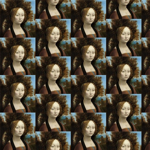 Leonardo da Vinci Ginevra de' Benci (circa 1474)