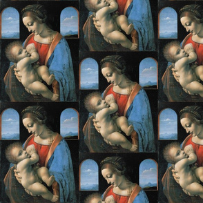 Leonardo da Vinci Madonna Litta (Madonna and the Child) 1491
