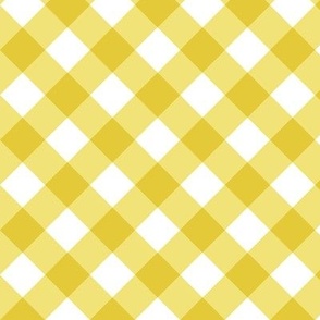 Buttercup Gingham Large Bias