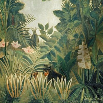 Henri Rousseau The Equatorial Jungle 1906