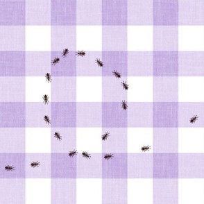 Ants at the Picnic - Purple