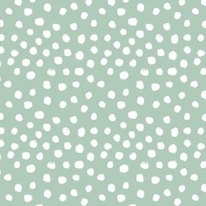 SMALL painted dots - nursery dots - sfx1144 oak leaf - dots fabric, painted dots, dots wallpaper, painted dots wallpaper - baby, nursery