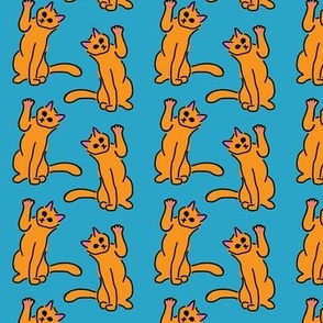 Cats_ Orange - Hi Hooman- BLUE