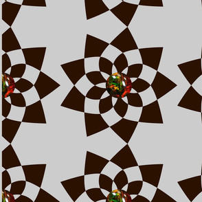 Kalimaya stone seamless pattern design