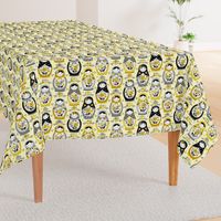 Yellow Nesting Dolls