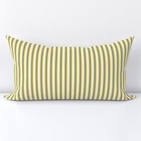 Sunshine and Shadows Stripes (#2) - Narrow Yellow Ribbons with Ultimate Grey and Icy Cream